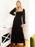 HotSquash Sweetheart Neck Maxi Dress