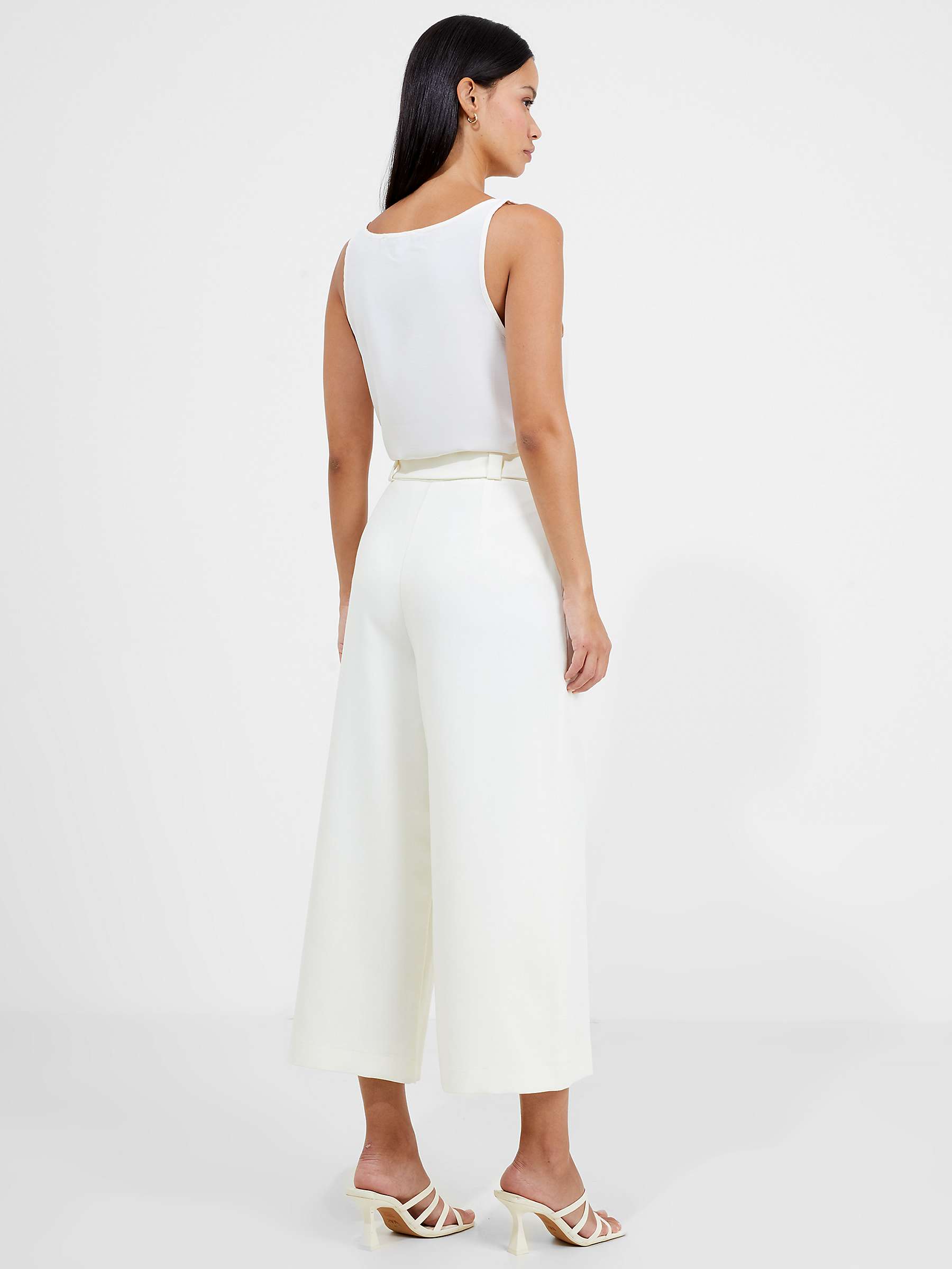 Buy French Connection Lux Ankle Grazer Trousers Online at johnlewis.com