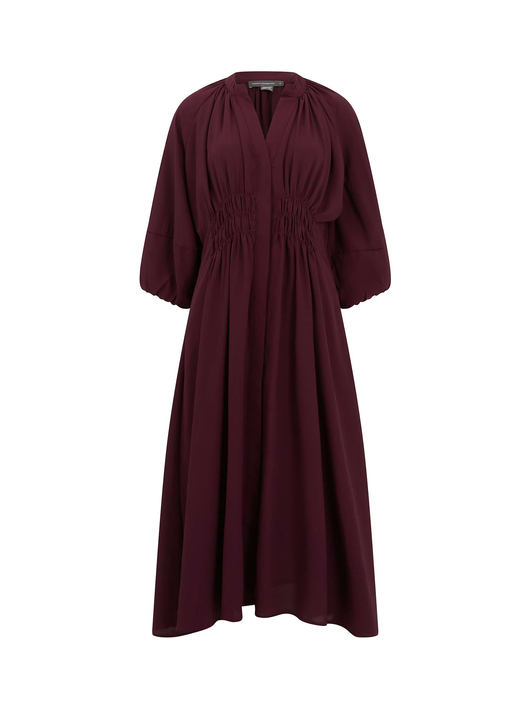 Buy French Connection Pleat Detail Midi Dress Online at johnlewis.com