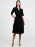French Connection Shawl Neck Wrap Dress
