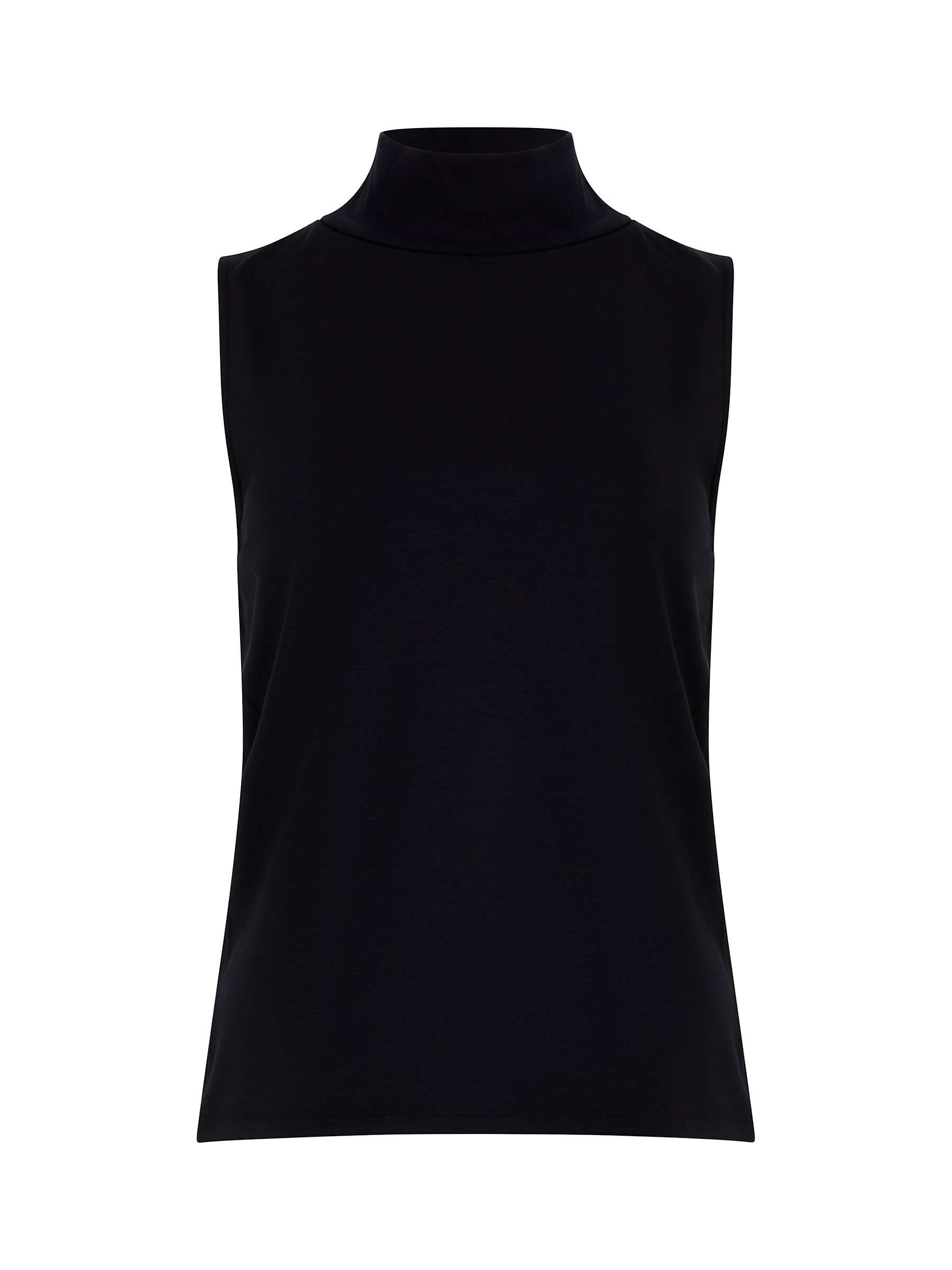 Buy French Connection Tash Roy Top, Blackout Online at johnlewis.com
