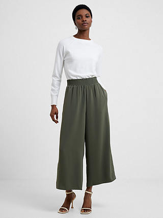 French Connection Plain Cropped Culottes