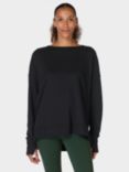 Sweaty Betty Cross Back Jumper, Black