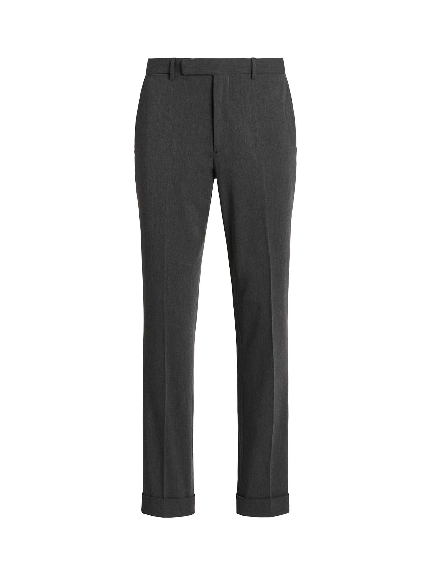 Polo Ralph Lauren Performance Stretch Twill Trousers, Charcoal at John ...