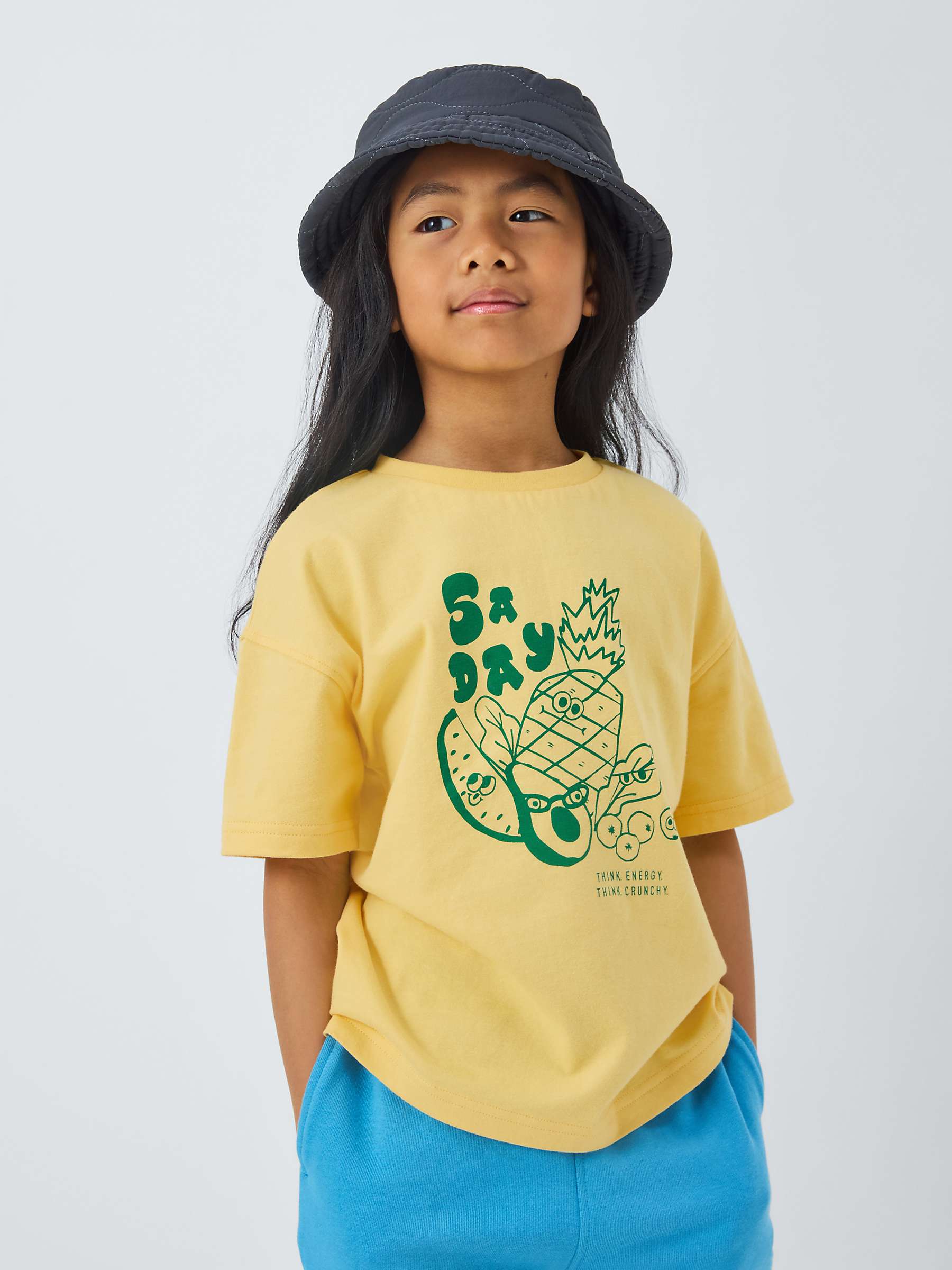 Buy John Lewis ANYDAY Kids' 5 a Day T-Shirt, Sundress Online at johnlewis.com