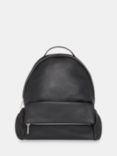 Whistles Reya Large Leather Backpack, Black