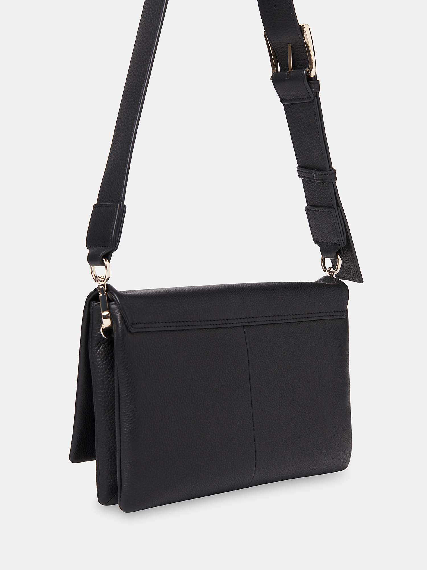 Buy Whistles Teo Leather Crossbody Bag Online at johnlewis.com