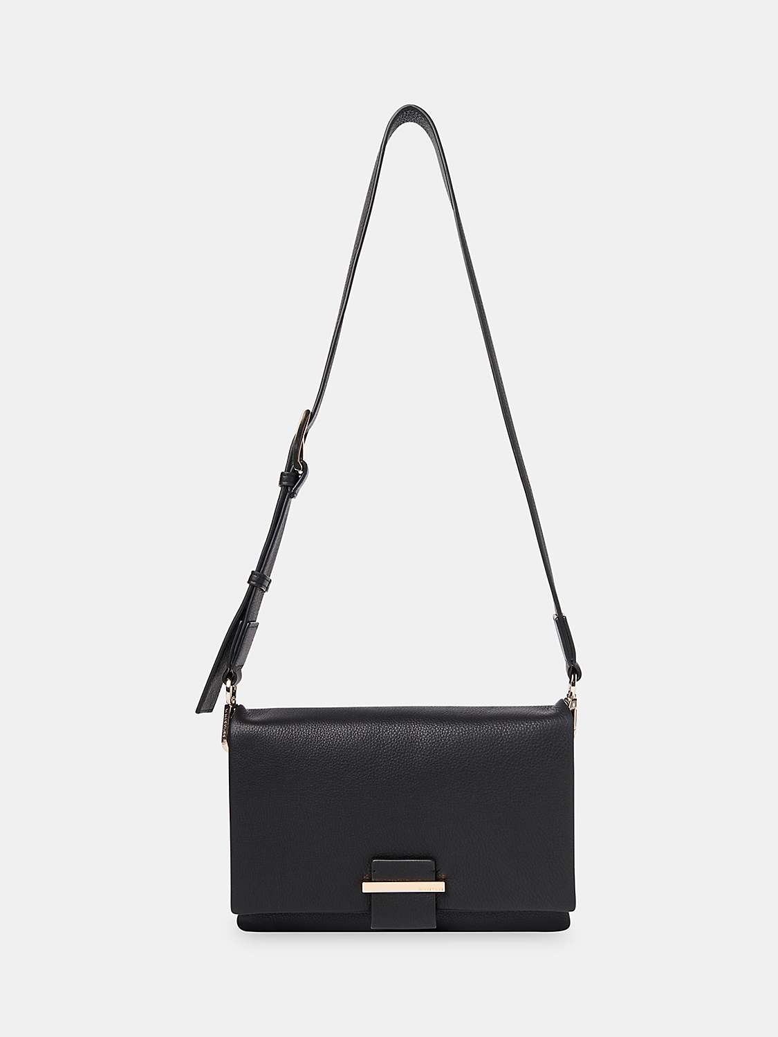 Buy Whistles Teo Leather Crossbody Bag Online at johnlewis.com