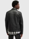 AllSaints Luck Leather Jacket, Black