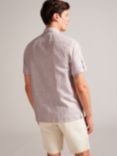 Ted Baker Lytham Short Sleeve Linen Blend Shirt