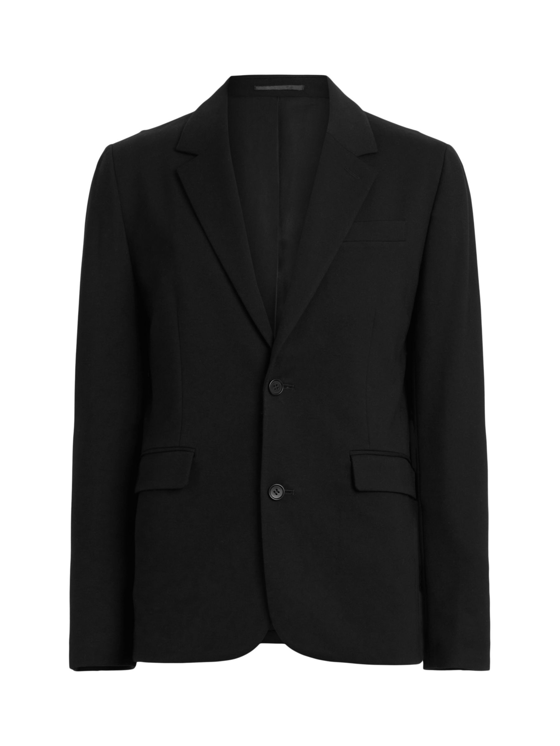 AllSaints Helm Tailored Blazer, Charcoal at John Lewis & Partners
