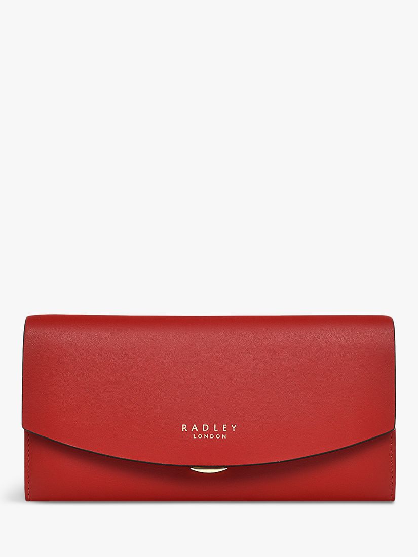 Radley Aspley Road Large Leather Flap Over Matinee Purse, Poinsettia at ...