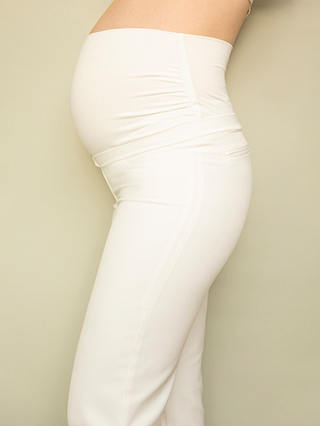 Tiffany Rose Remi Straight Leg Maternity Trouser, Ivory