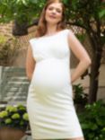 Tiffany Rose Lauren Maternity Wedding Dress, Ivory