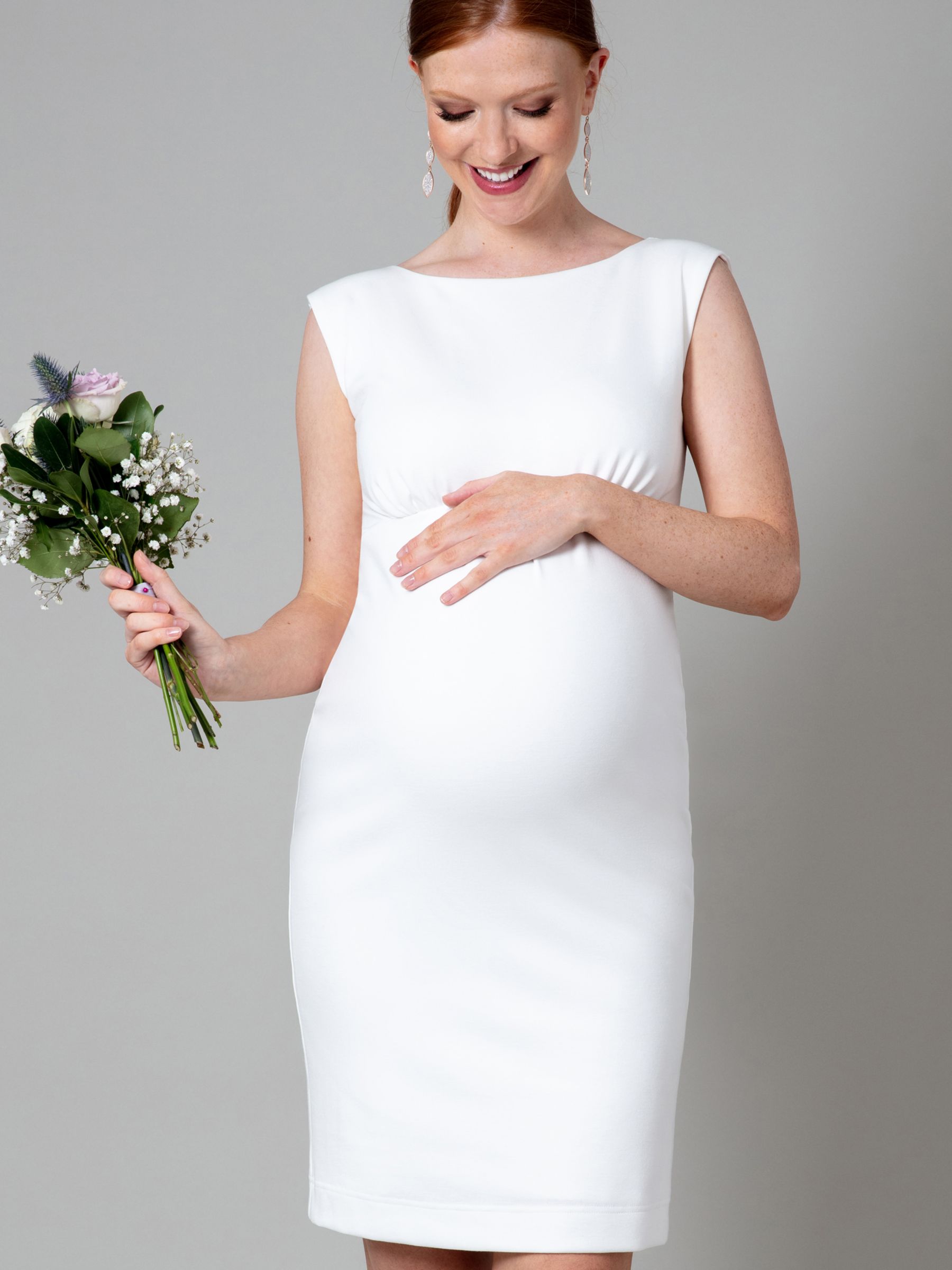 Tiffany Rose Lauren Maternity Wedding Dress, Ivory, 6-8