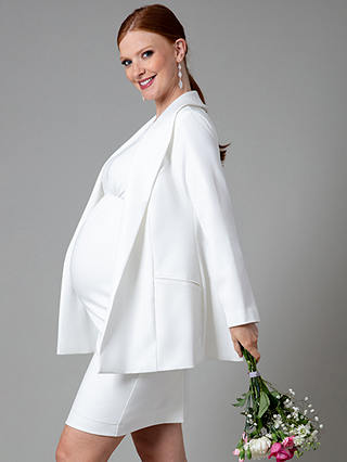Tiffany Rose Lauren Maternity Wedding Dress, Ivory