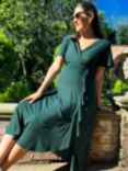 Tiffany Rose Waterfall Maternity Midi Dress