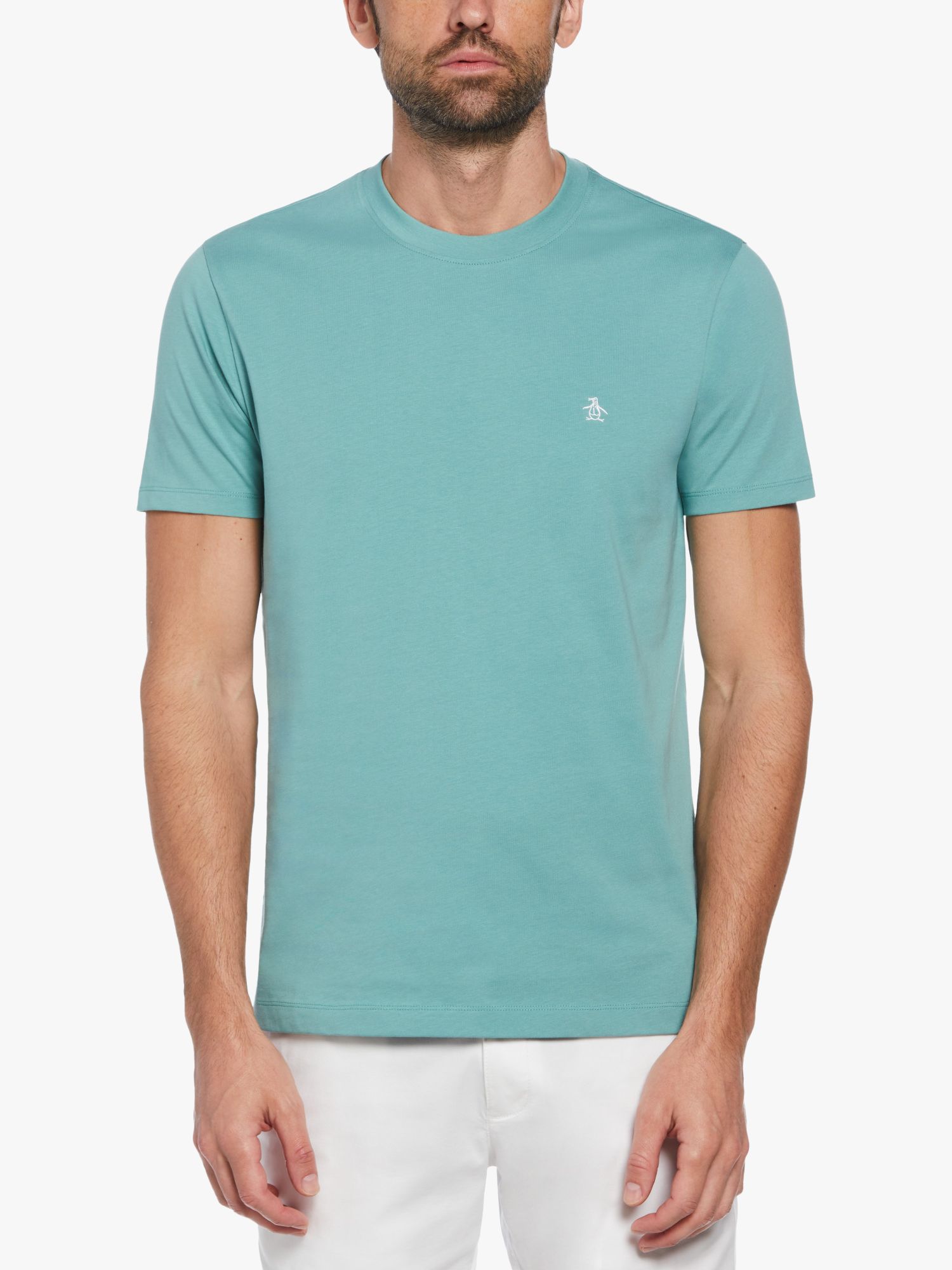 Original Penguin Pin Point Embroidery T-Shirt, Oil Blue, L