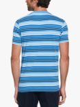 Original Penguin Engineers Stripe T-Shirt, Azure Blue, Azure Blue