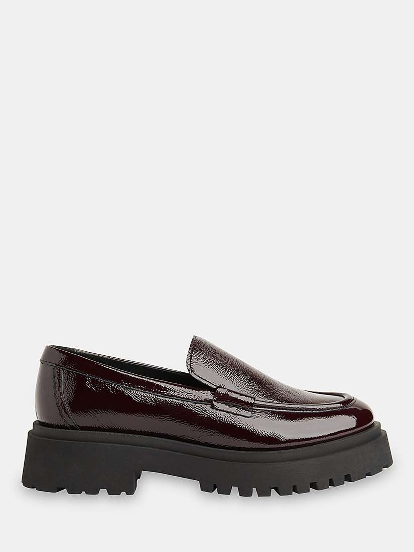 Buy Whistles Aerton Leather Chunky Loafers Online at johnlewis.com