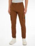 Calvin Klein Jeans Skinny Cargo Trousers, Brown