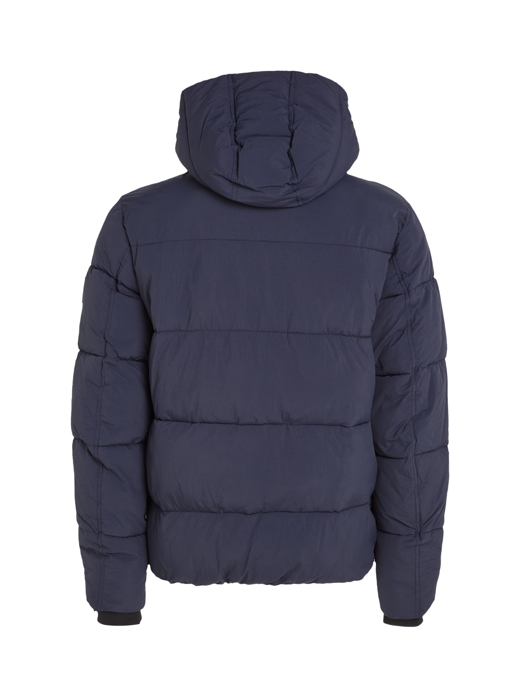 Calvin Klein Crinkled Recycled Puffer Jacket, Night Sky at John Lewis ...