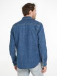 Calvin Klein Jeans Slim Denim Shirt, Blue