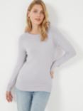 French Connection Babysoft Jumper, Light Grey