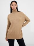 French Connection Babysoft Ribbed Sleeve Jumper