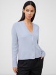 French Connection Babysoft Long Sleeve Cardigan, Cashmere Blue