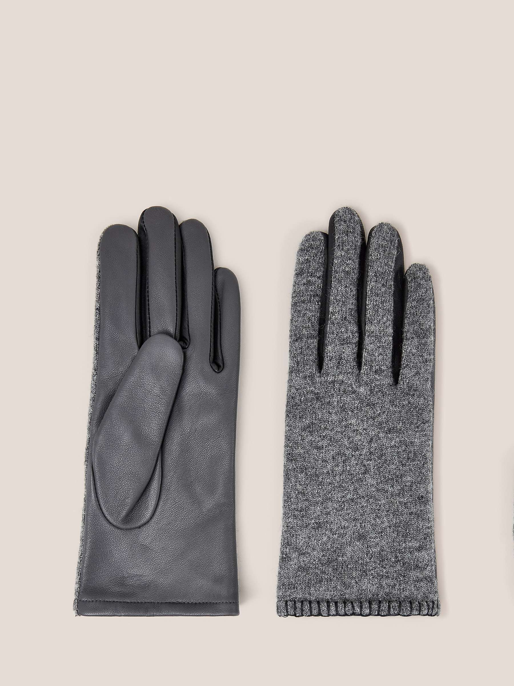 Buy White Stuff Lucie Leather Gloves Online at johnlewis.com