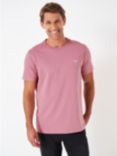 Crew Clothing Crew Neck T-Shirt, Mid Pink
