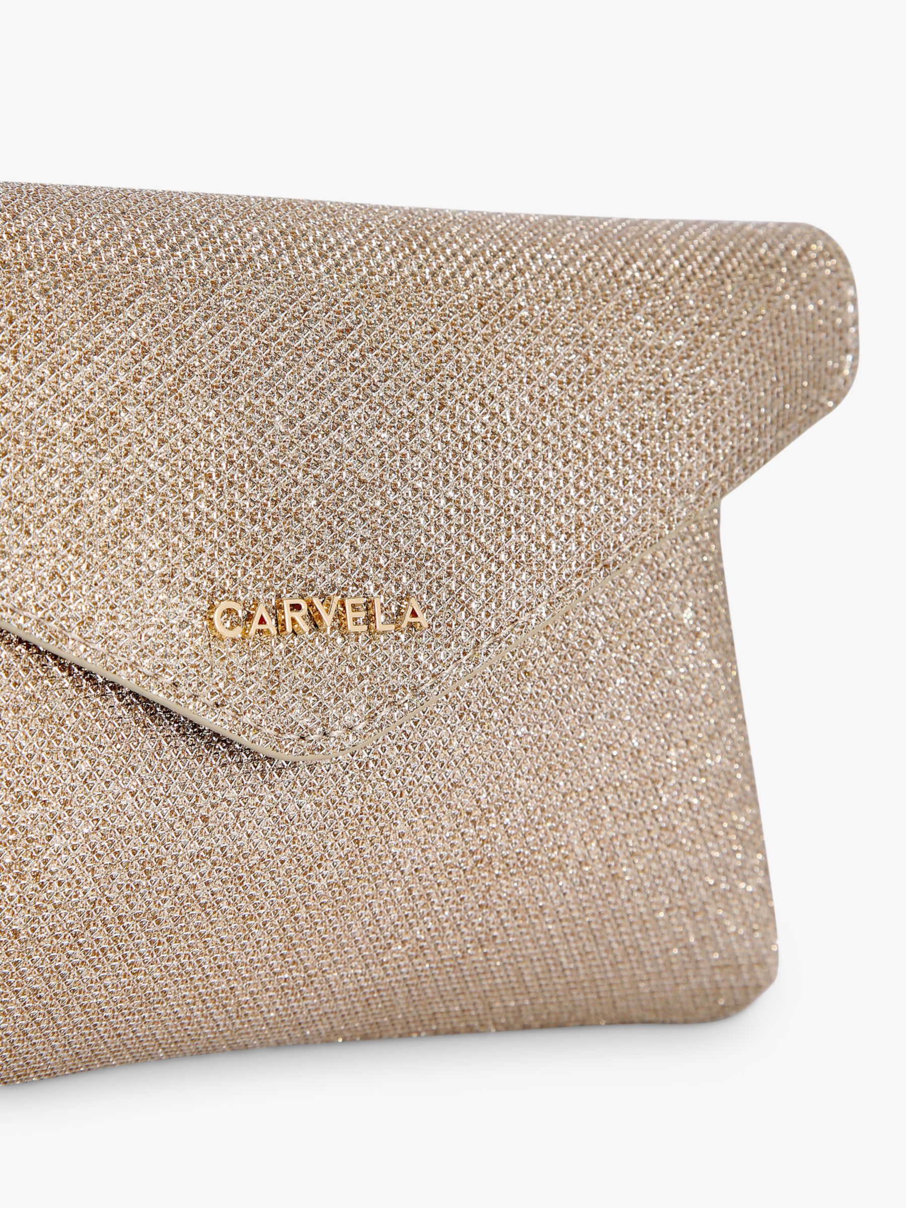 Carvela hot sale gold bag