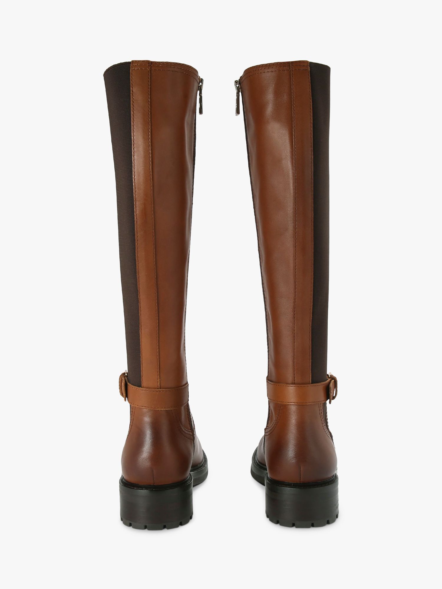 Carvela tan shop knee high boots