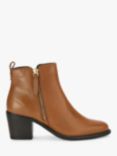 Carvela Secil Leather Ankle Boots, Tan