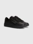 Tommy Hilfiger Signature Cupsole Lace-Up Basketball Trainers, Black
