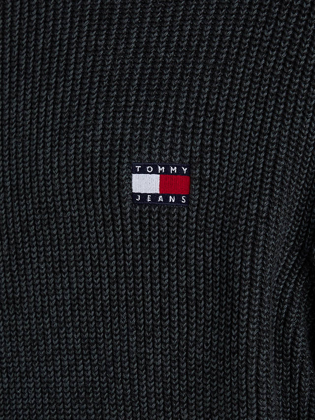 Tommy Jeans Badge Logo Jumper, Black
