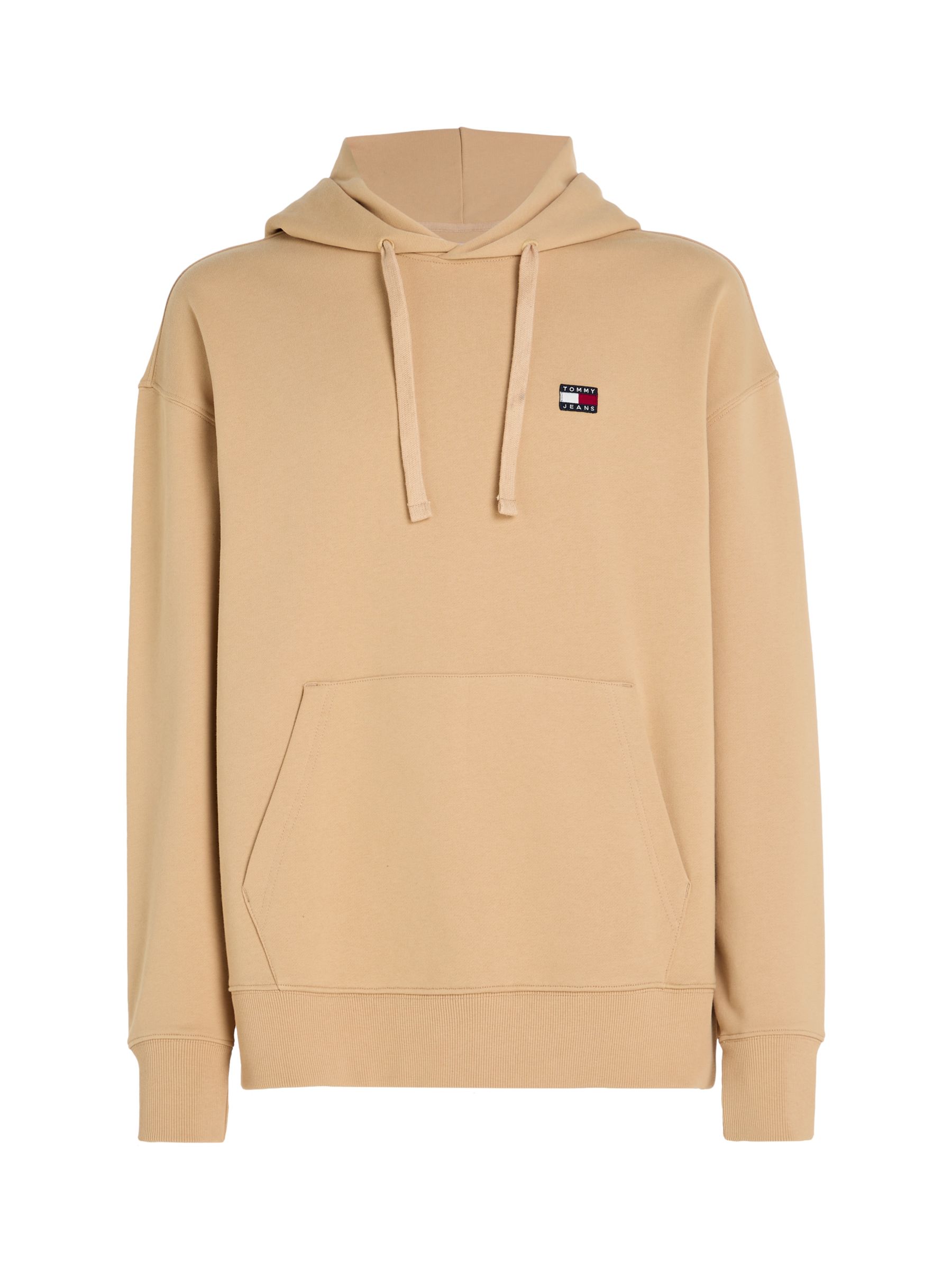 Tommy Hilfiger Logo Embroidered Hoodie, Tawny Sand, XS
