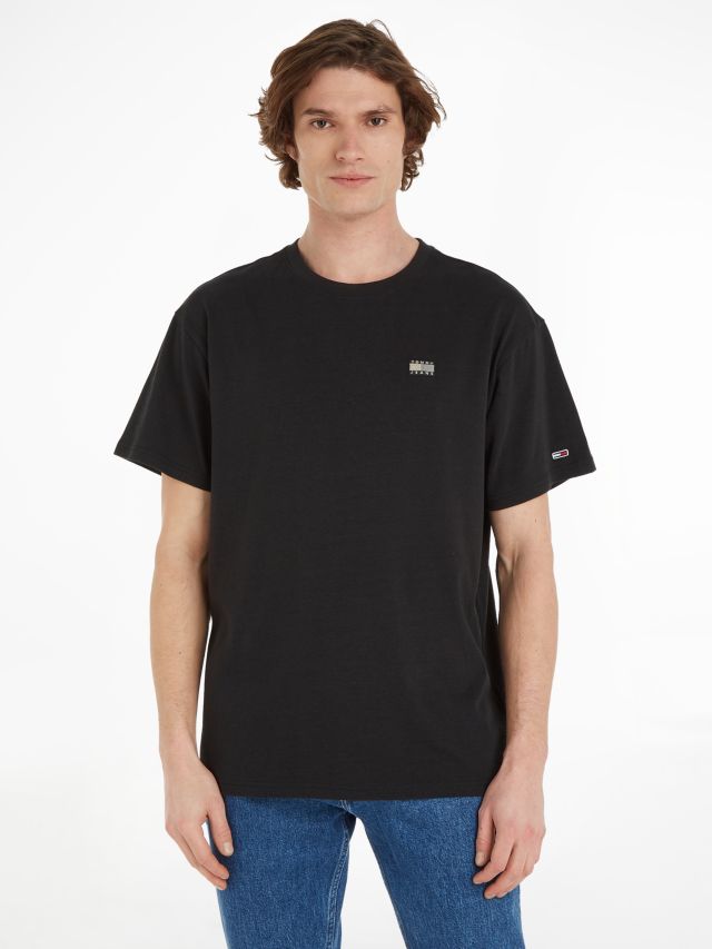 Tommy jeans t 2024 shirt black