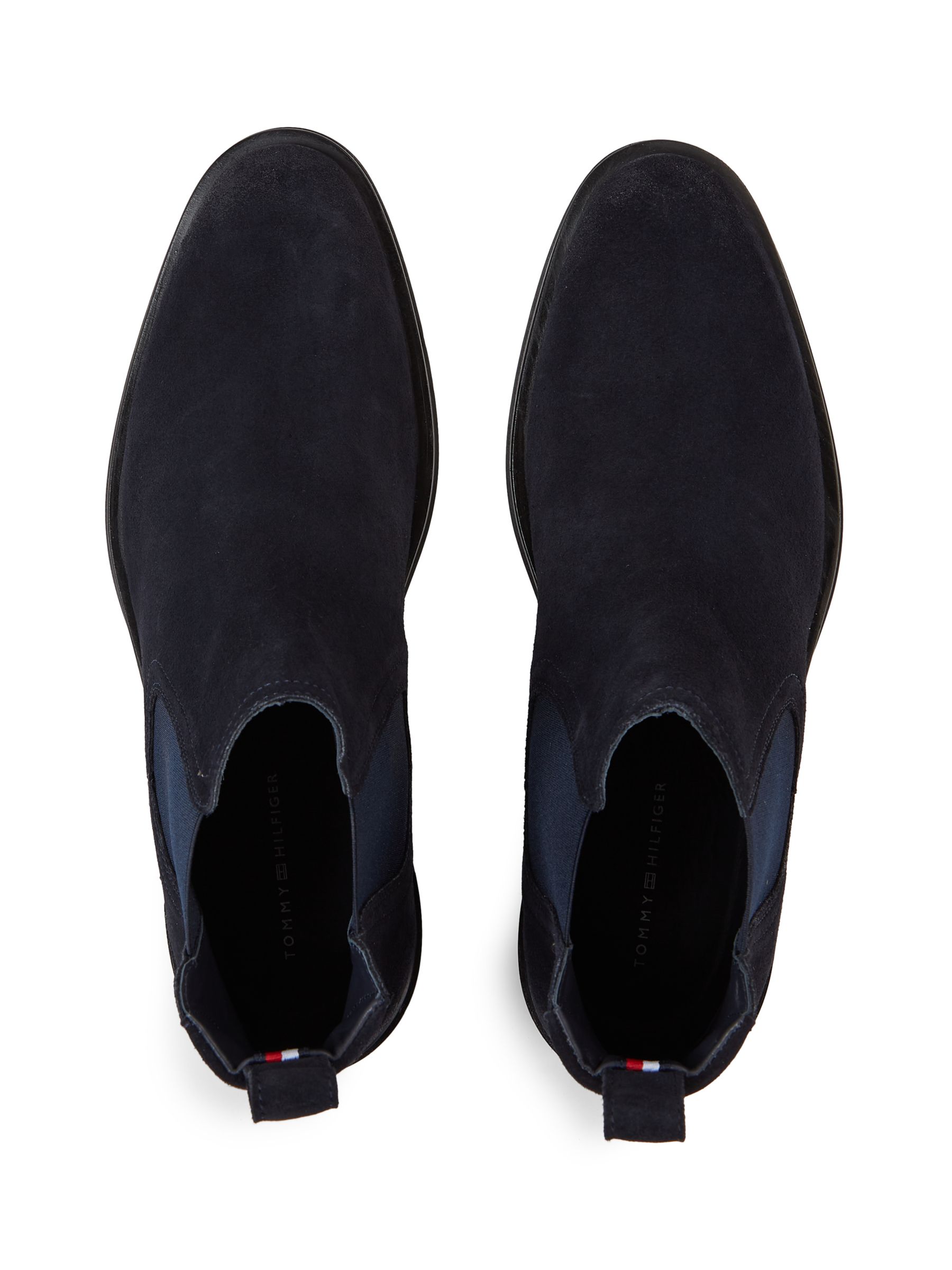 Tommy Hilfiger Suede Chelsea Boots, Navy, EU41
