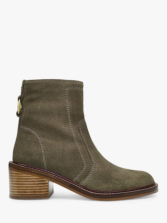 Radley New Street Suede Ankle Boots, Taupe