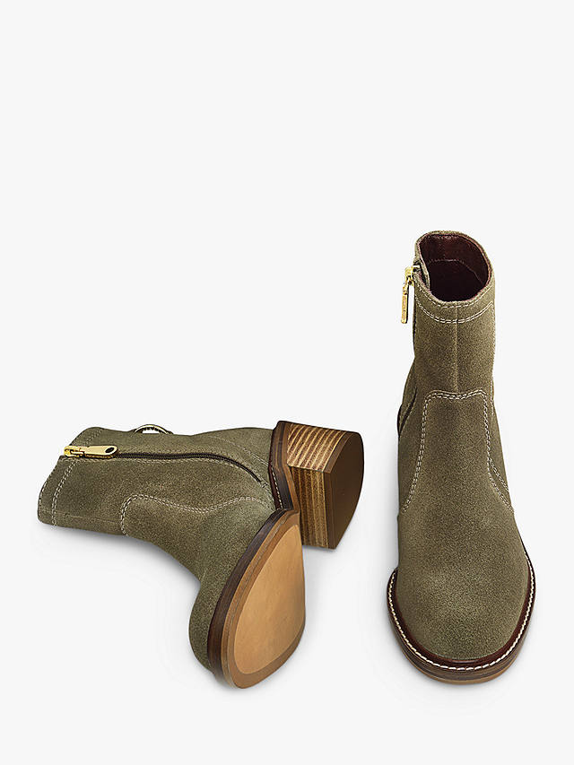 Radley New Street Suede Ankle Boots, Taupe