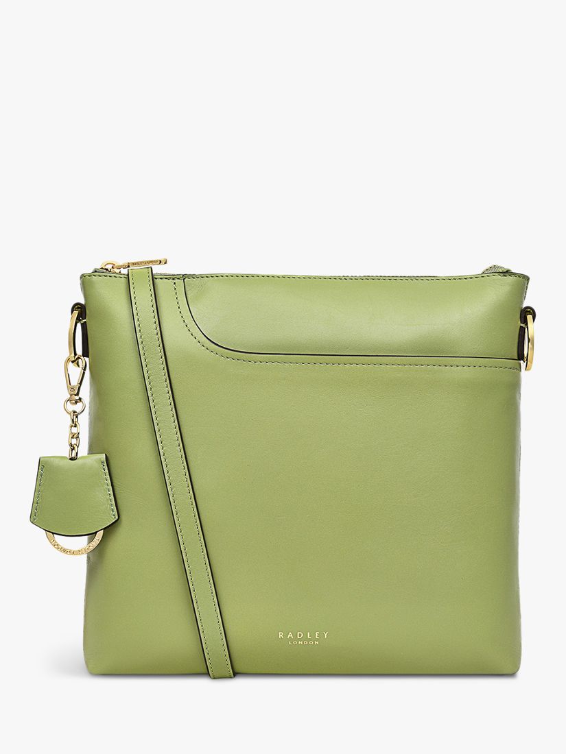 Radley Pockets 2.0 Medium Leather Cross Body Bag Hosta at John