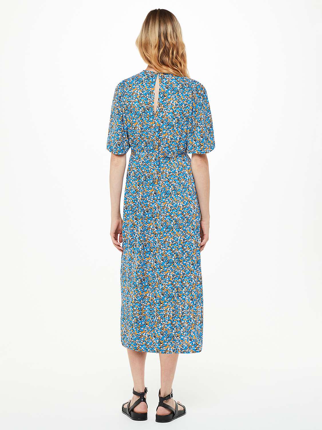 Buy Whistles Ditsy Bouquet Midi Dress, Multi Online at johnlewis.com