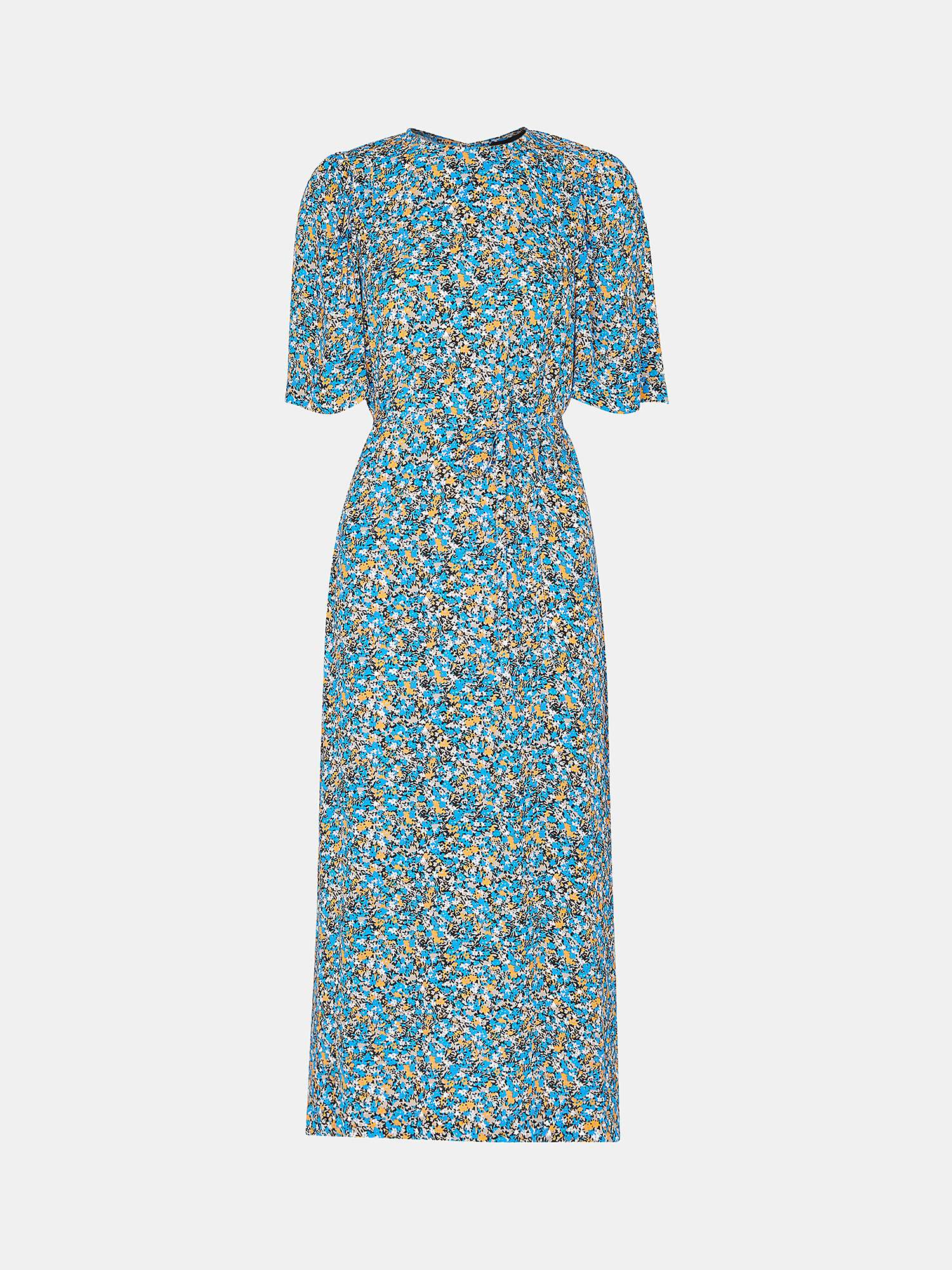 Buy Whistles Ditsy Bouquet Midi Dress, Multi Online at johnlewis.com