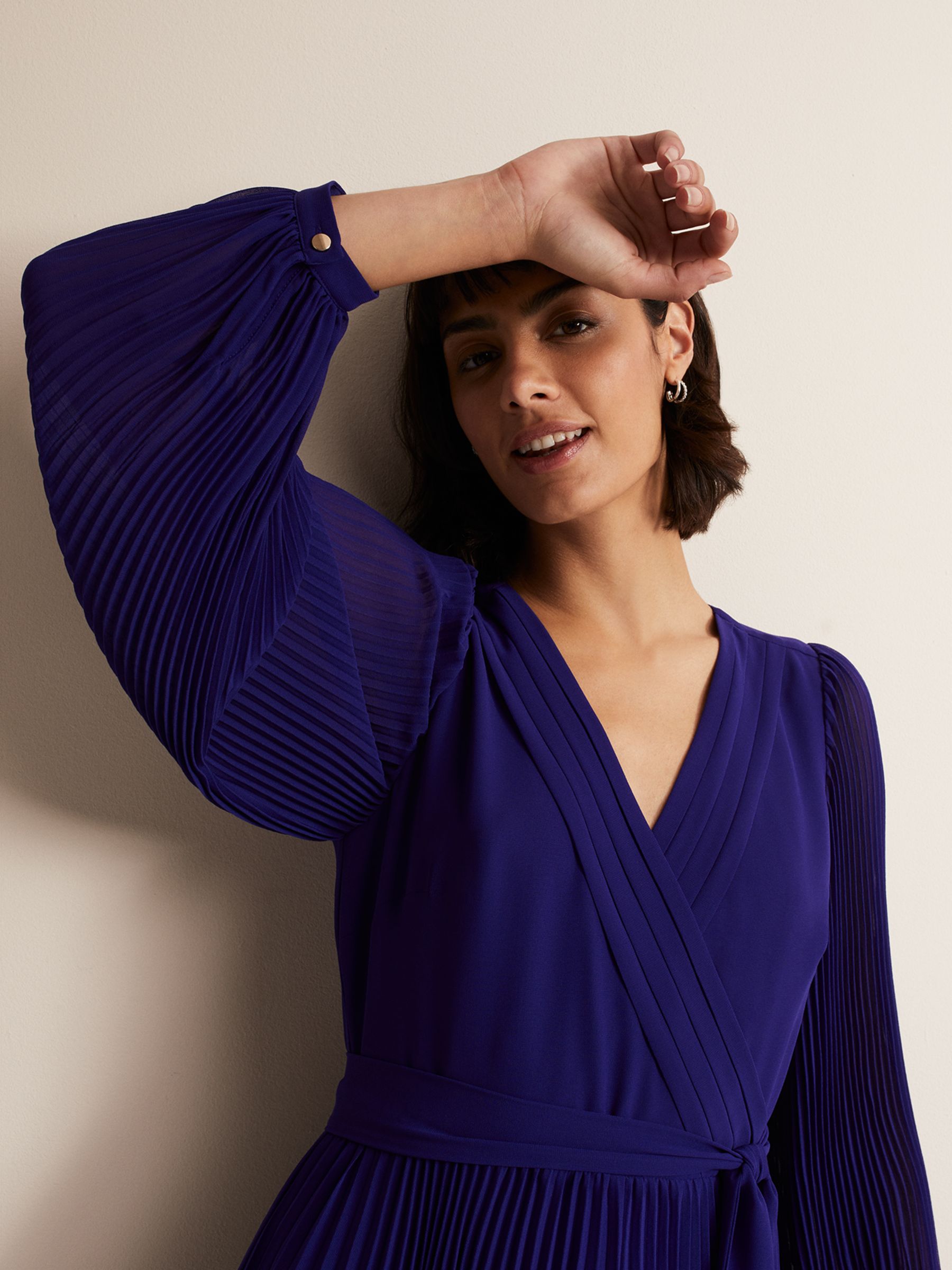 Phase Eight Alanis Cami Top, Cobalt at John Lewis & Partners