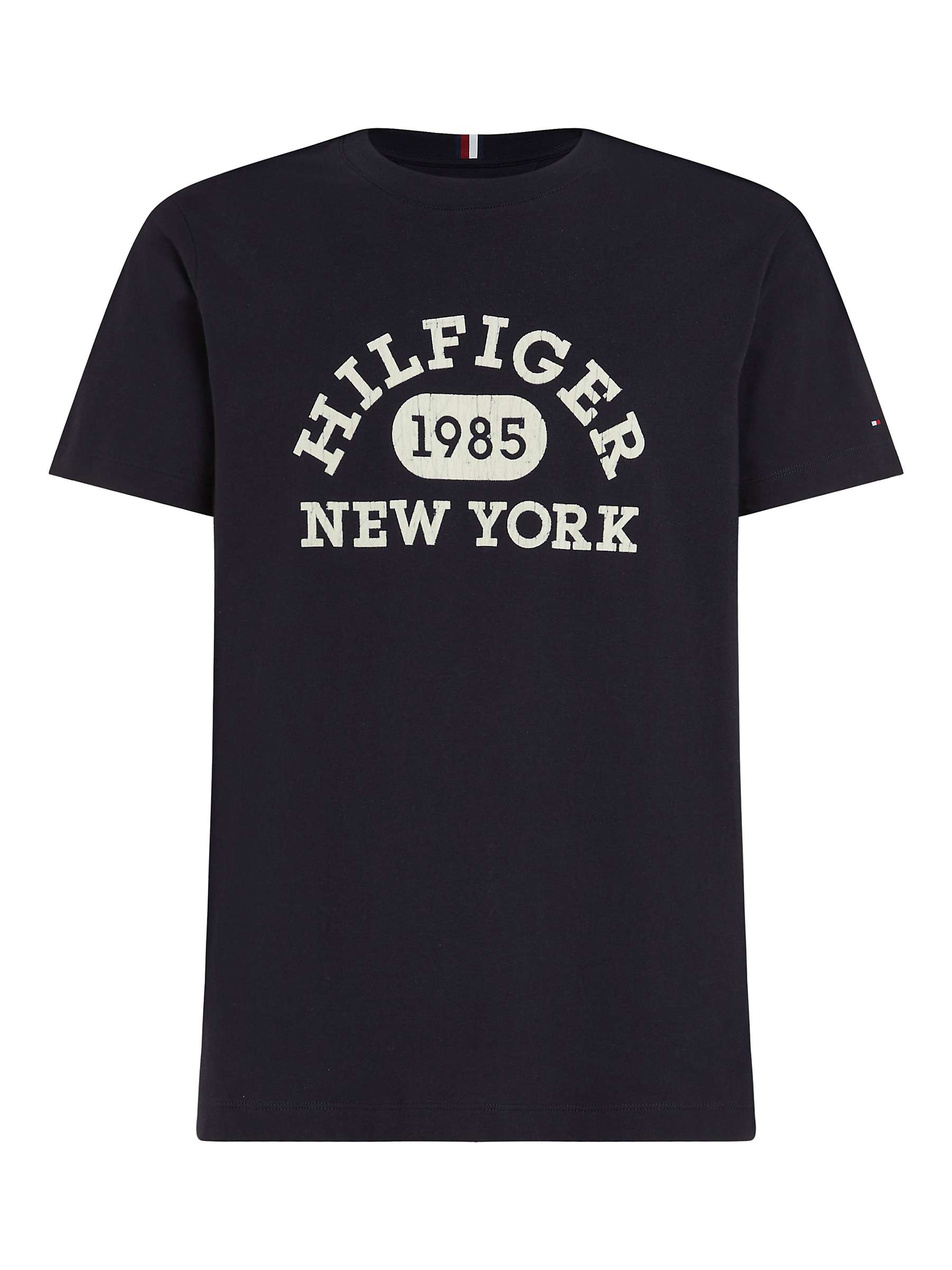 Buy Tommy Hilfiger Collegiate Logo T-Shirt Online at johnlewis.com