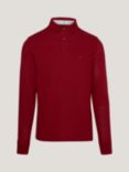 Tommy Hilfiger 1985 Regular Long Sleeve Polo Top, Rouge