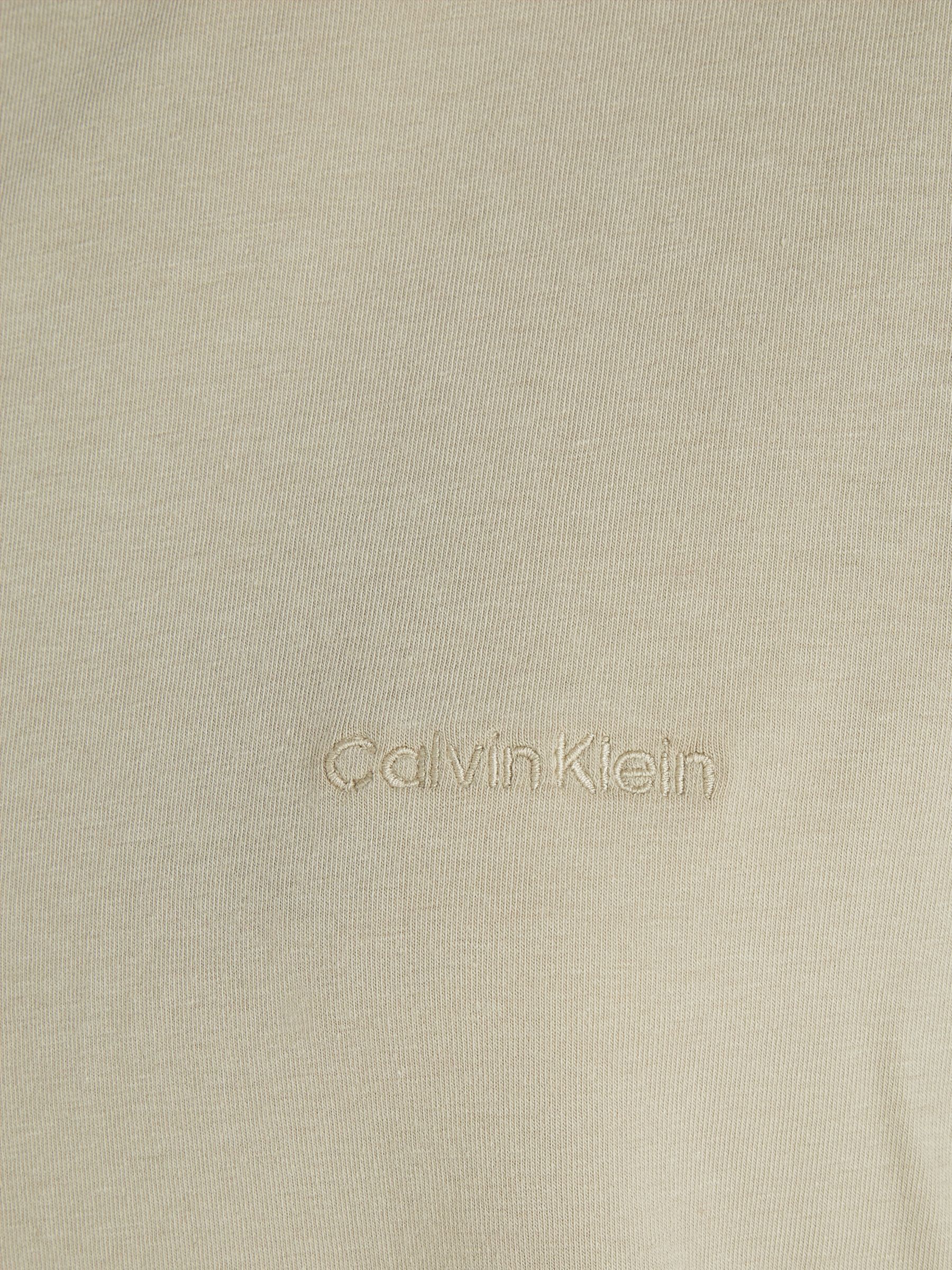 Calvin Klein Logo Lounge Top, Eucalyptus, S
