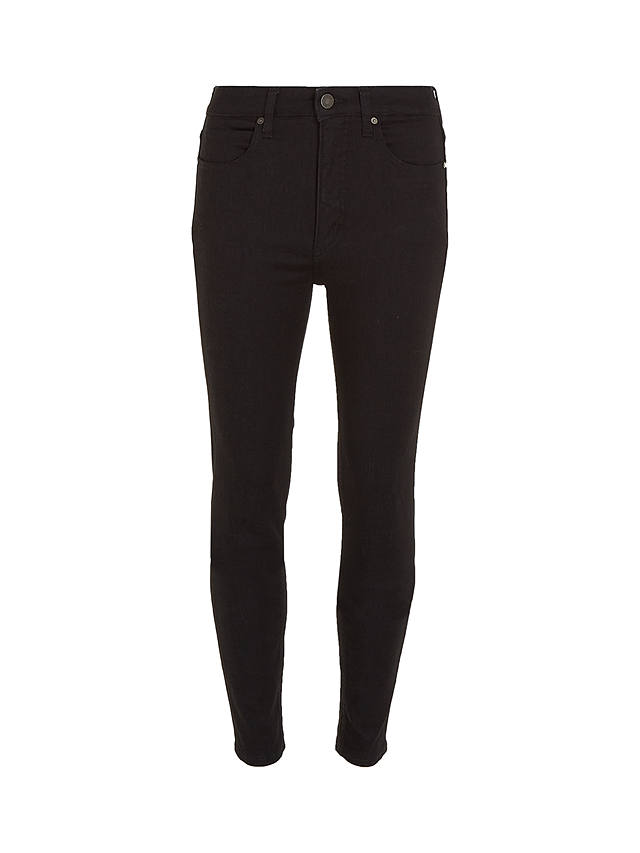 Calvin Klein High Waist Skinny Jeans, Denim Black